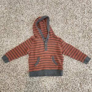 Carter's Waffle Striped Hoodie